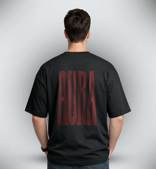 Men's 'AURA' Graphic Drop Shoulder