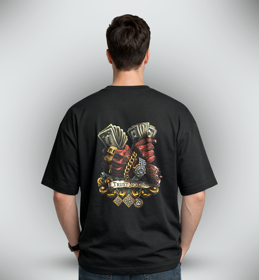 Men's 'MAFIA MONEY' Graphic Drop Shoulder