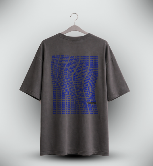 Men's 'GO FASTER' Graphic Drop Shoulder
