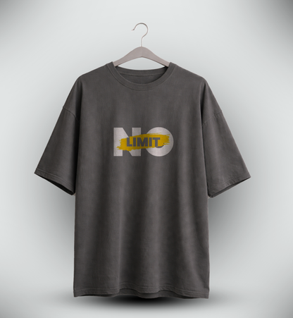 Men's 'NO LIMIT' Graphic Drop Shoulder