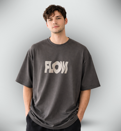 Men's 'FLOW' Graphic Drop Shoulder