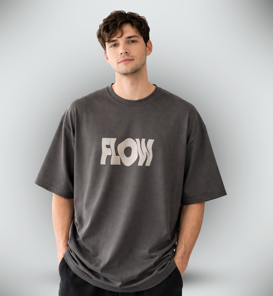 Men's 'FLOW' Graphic Drop Shoulder