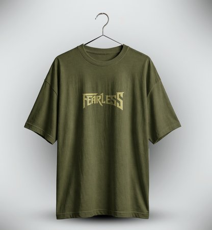 Men's 'FEARLESS' Graphic Drop Shoulder