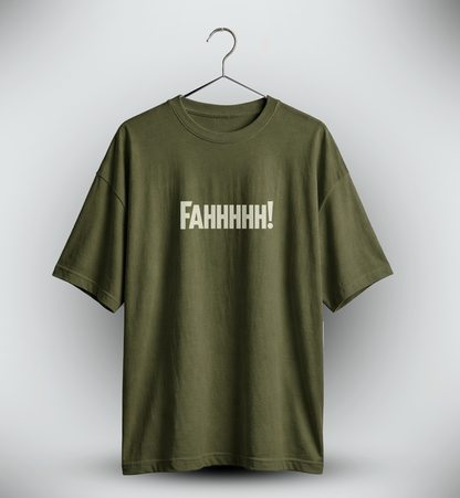 Men's 'FAHHHH' Graphic Drop Shoulder