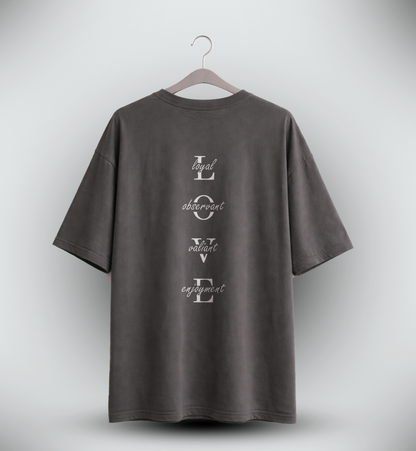 Men's 'LOVE' Graphic Drop Shoulder