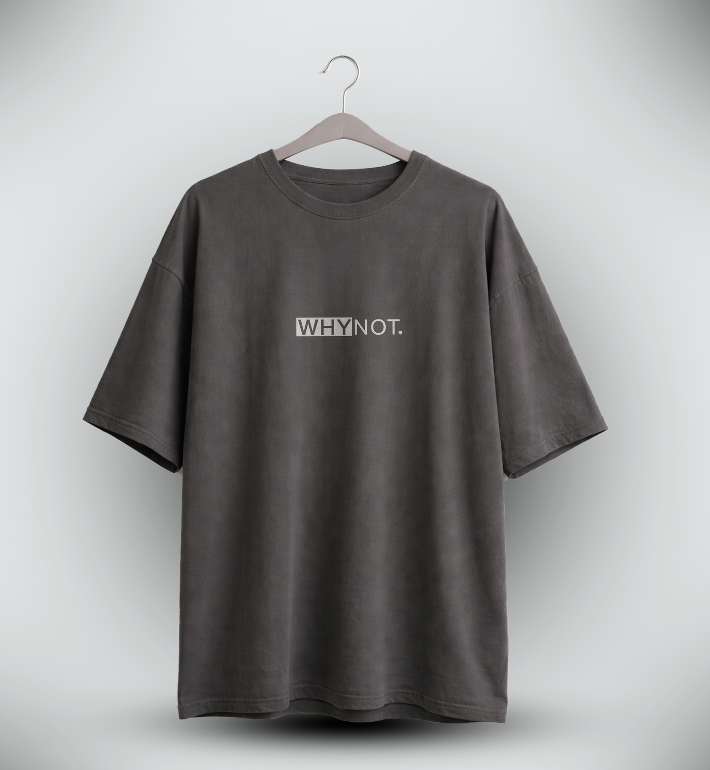 Men's 'WHY NOT' Graphic Drop Shoulder