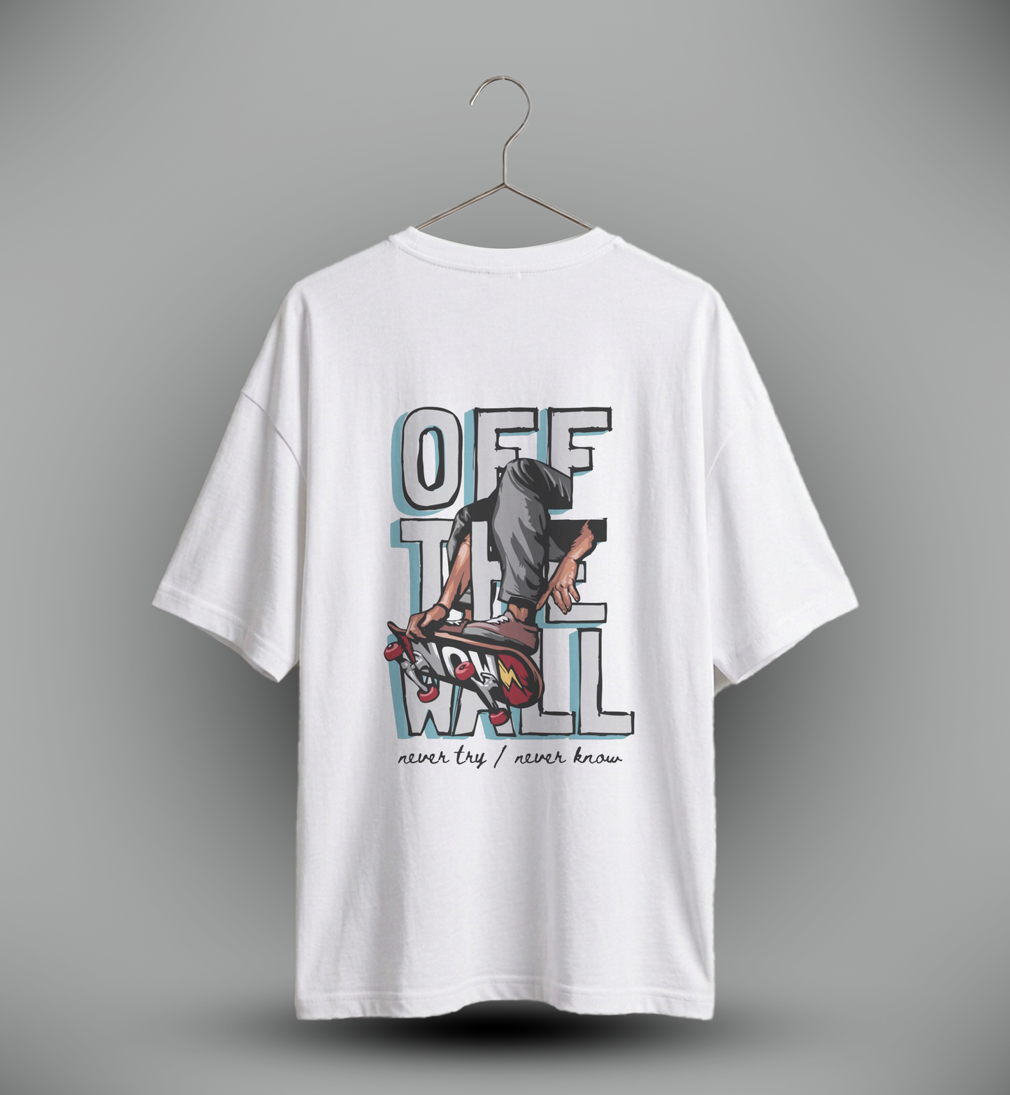 Men's 'OFF THE WALLS' Graphic Drop Shoulder