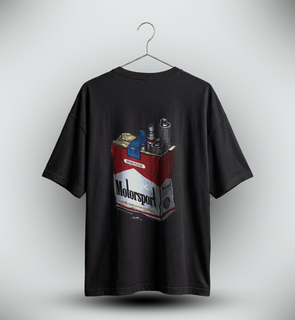 Men's 'MOTORSPORTS' Graphic Drop Shoulder