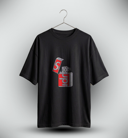 Men's 'SUPREME LIGHTER' Graphic Drop Shoulder
