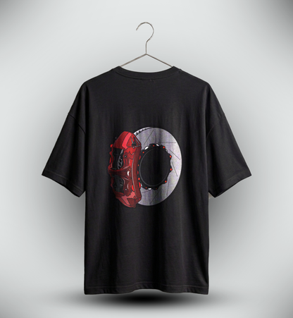 Men's 'DISC CALIPAR' Graphic Drop Shoulder