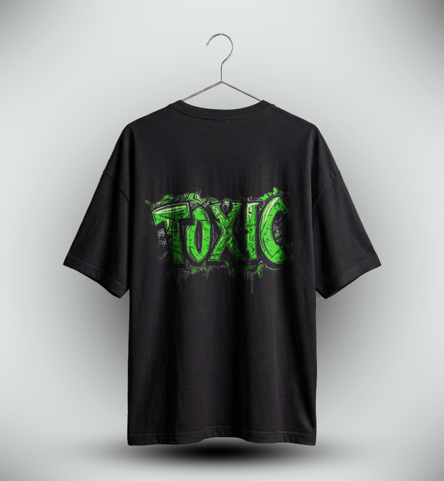 Men's 'TOXIC' Graphic Drop Shoulder