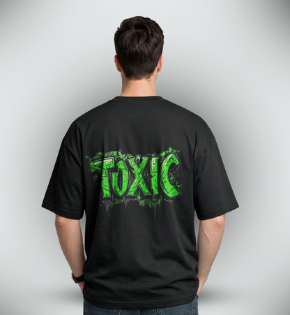 Men's 'TOXIC' Graphic Drop Shoulder