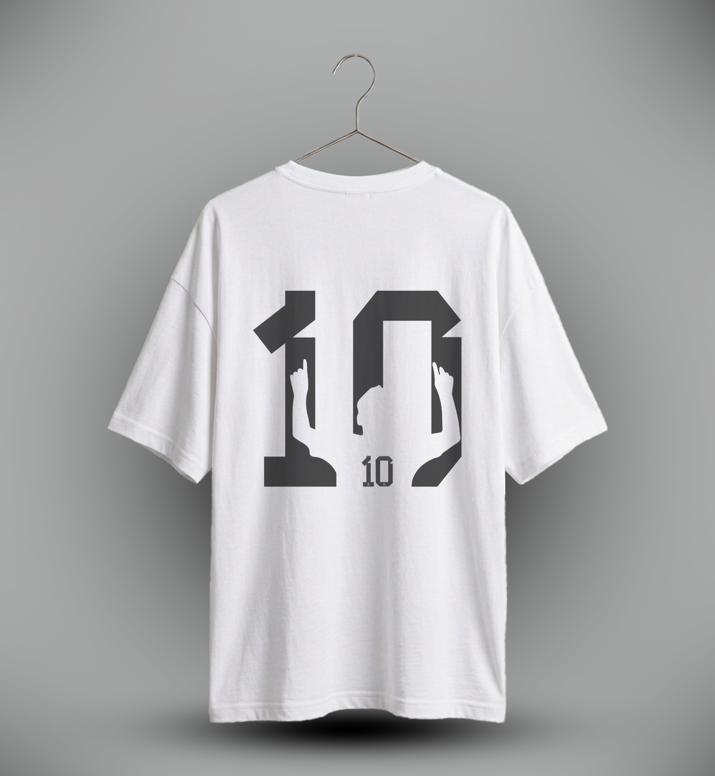 Men's 'MESSI' Graphic Drop Shoulder