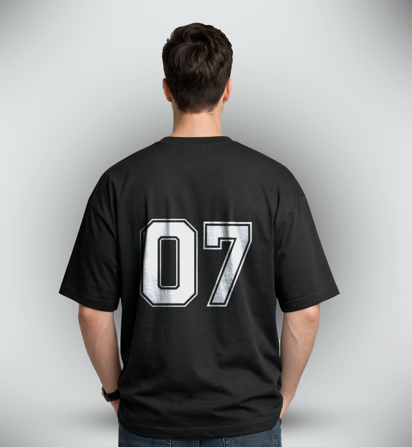 Men's 'RONALDO' Graphic Drop Shoulder