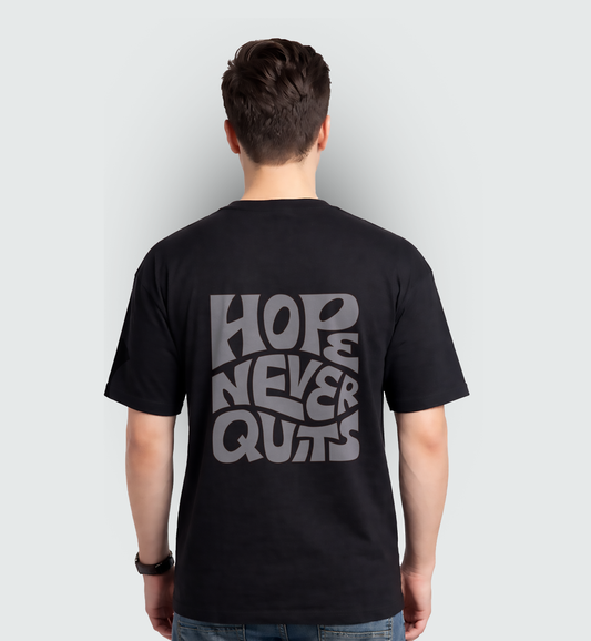 Men's 'HOPE NEVER QUITS' Graphic T-Shirt