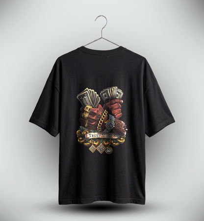 Men's 'MAFIA MONEY' Graphic Drop Shoulder