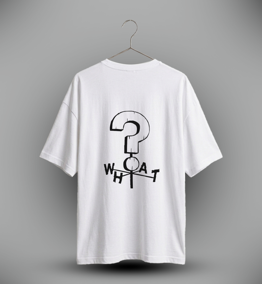 Men's 'WHAT?' Graphic Drop Shoulder