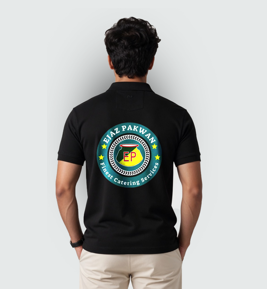 Men's 'EJAZ PAKWAN' Graphic Polo T-Shirt