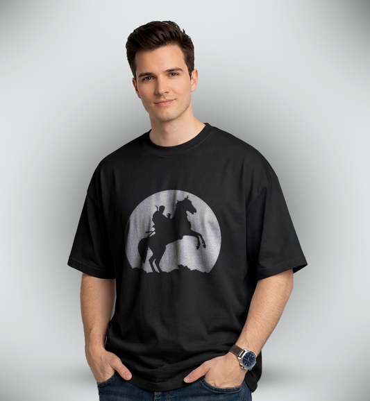 Men's 'MOON KNIGHT' Graphic Drop Shoulder