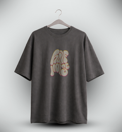 Men's 'HALF NOISE'Graphic Drop Shoulder