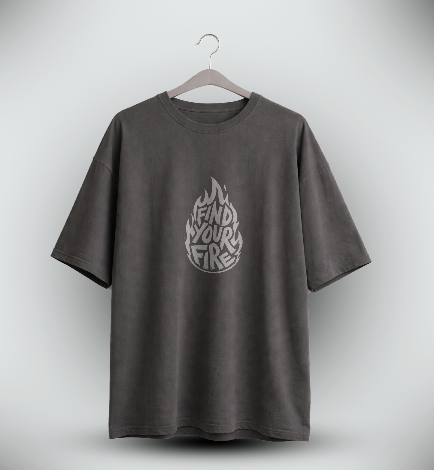 Men's 'FIND YOUR FIRE' Graphic Drop Shoulder