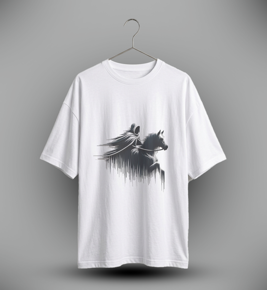 Men's 'KNIGHT RIDER' Graphic Drop Shoulder