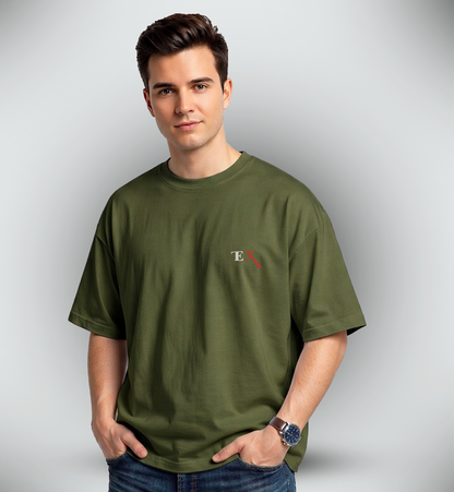 Men's 'RIDE OUT THE STORMS' Graphic Drop Shoulder